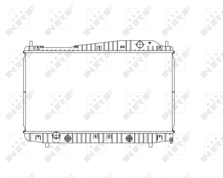 NRF 53482 Radiator, racire...