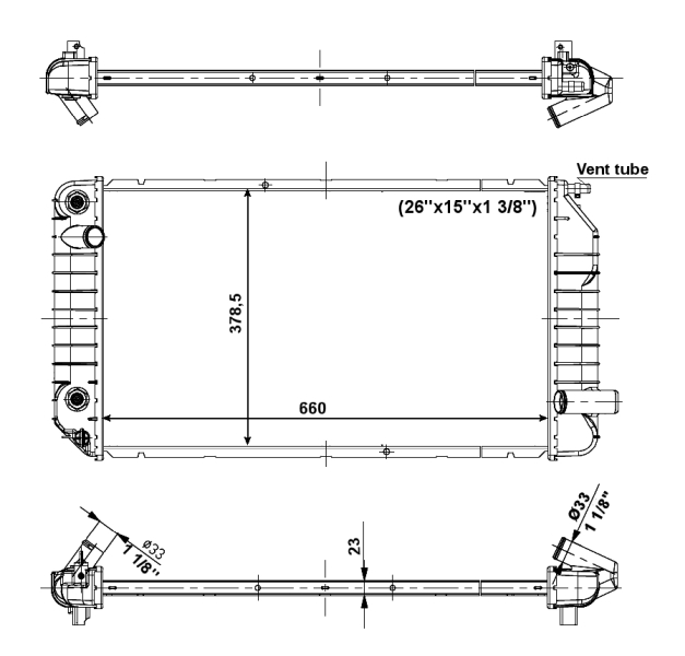 NRF 56005 Radiatore, Raffreddamento motore-Radiatore, Raffreddamento motore-Ricambi Euro