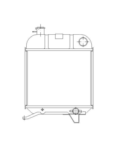 NRF 57100 Radiatore, Raffreddamento motore