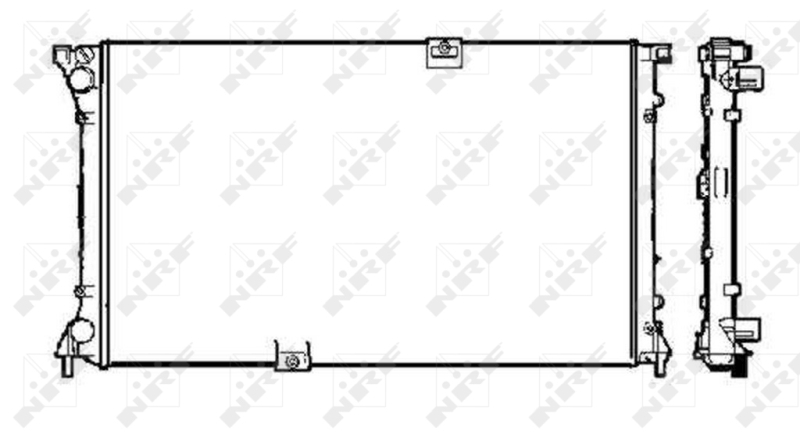 NRF 58330 Radiatore, Raffreddamento motore