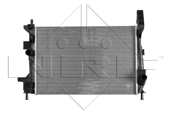 NRF 58650 hűtő, motorhűtés