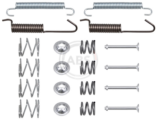 A.B.S. 0047Q Zubehörsatz, Bremsbacken