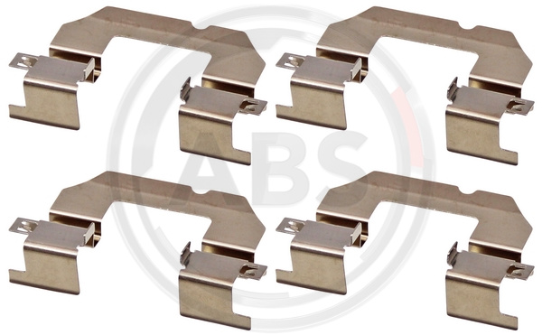 A.B.S. 0102Q Zubehörsatz, Scheibenbremsbelag