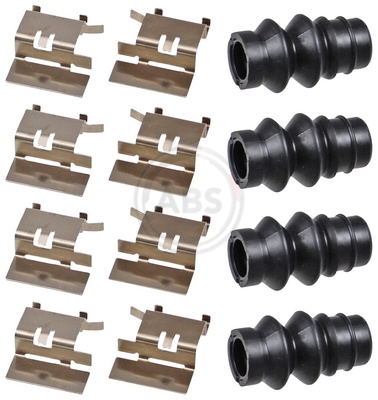 A.B.S. 0120Q Zubehörsatz, Scheibenbremsbelag