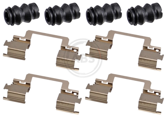 A.B.S. 0121Q Zubehörsatz, Scheibenbremsbelag