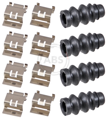 A.B.S. 0124Q Zubehörsatz, Scheibenbremsbelag