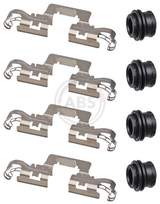 A.B.S. 0128Q Zubehörsatz, Scheibenbremsbelag