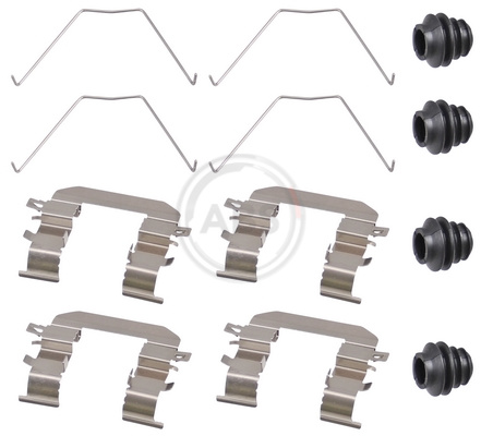 A.B.S. 0131Q Zubehörsatz, Scheibenbremsbelag