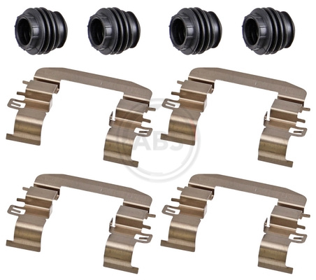 A.B.S. 0132Q Zubehörsatz, Scheibenbremsbelag