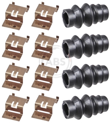 A.B.S. 0135Q Zubehörsatz, Scheibenbremsbelag