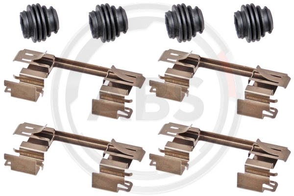 A.B.S. 0147Q Zubehörsatz, Scheibenbremsbelag