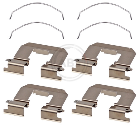 A.B.S. 0160Q Zubehörsatz, Scheibenbremsbelag