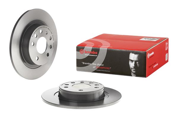 A.B.S. 08.D080.11 BREMBO COATED DISC LINE Bremsscheibe