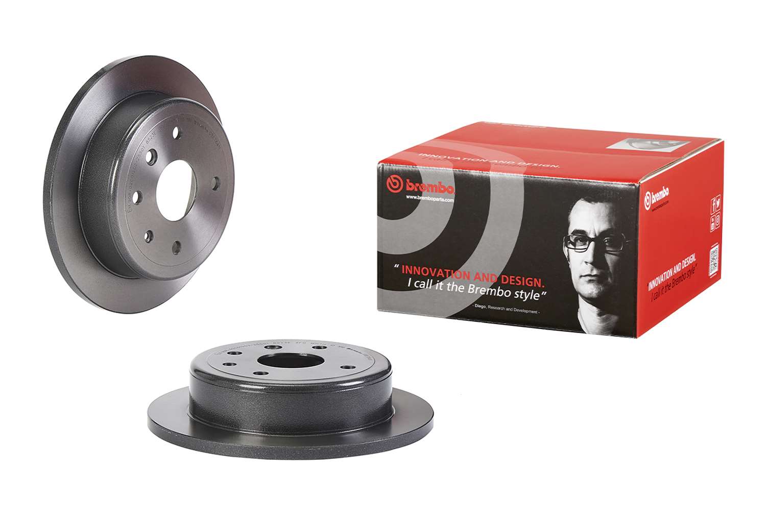 A.B.S. 08.E764.11 BREMBO Bremsscheibe