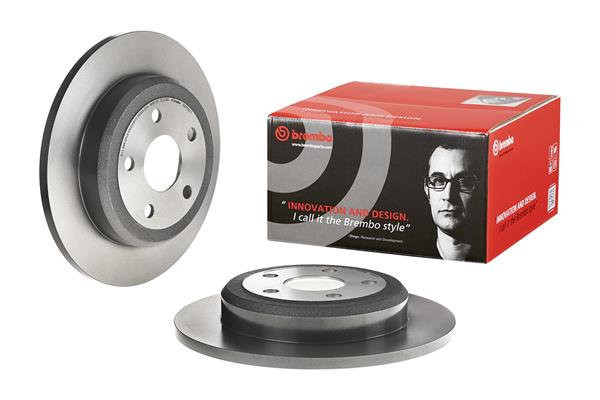 A.B.S. 08.N233.11 BREMBO COATED DISC LINE Bremsscheibe
