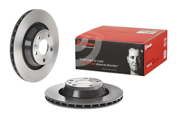 A.B.S. 09.9768.11 BREMBO COATED DISC LINE Bremsscheibe