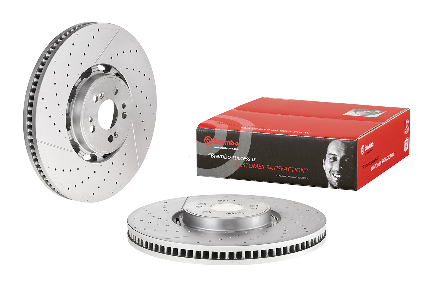 A.B.S. 09.D601.43 BREMBO TWO-PIECE DISCS LINE Bremsscheibe