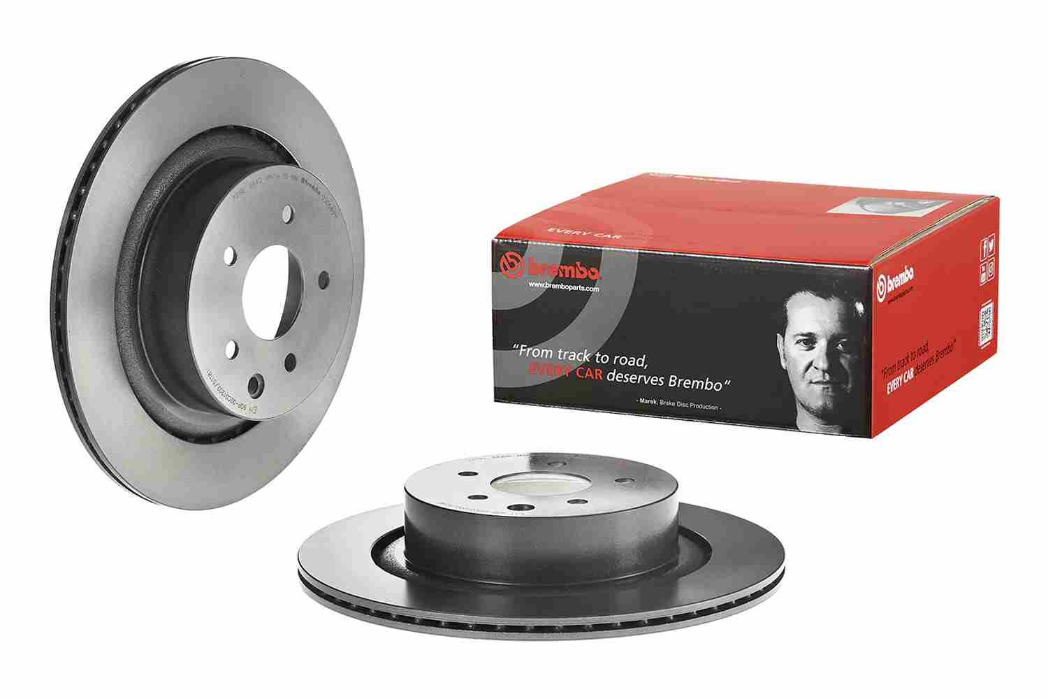 A.B.S. 09.D689.11 BREMBO Bremsscheibe