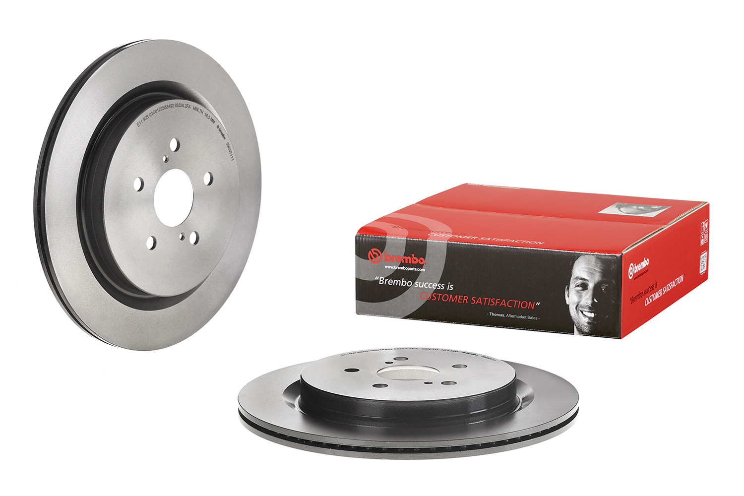 A.B.S. 09.E031.11 BREMBO COATED DISC LINE Bremsscheibe