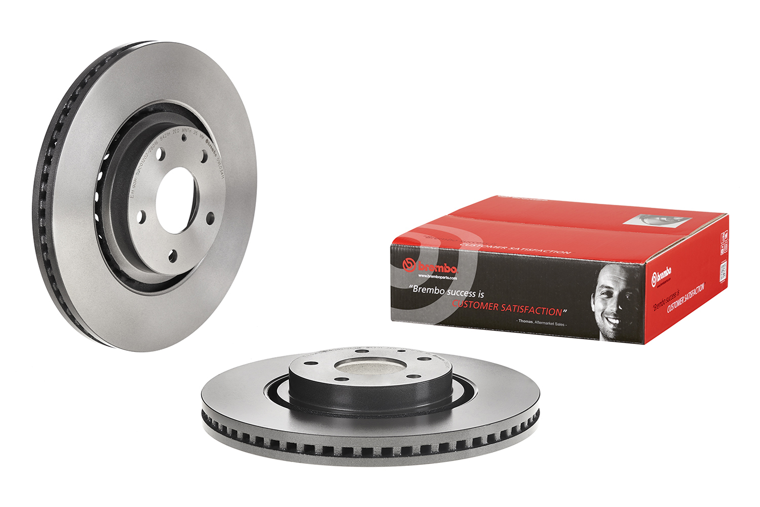 A.B.S. 09.E034.11 BREMBO COATED DISC LINE Bremsscheibe