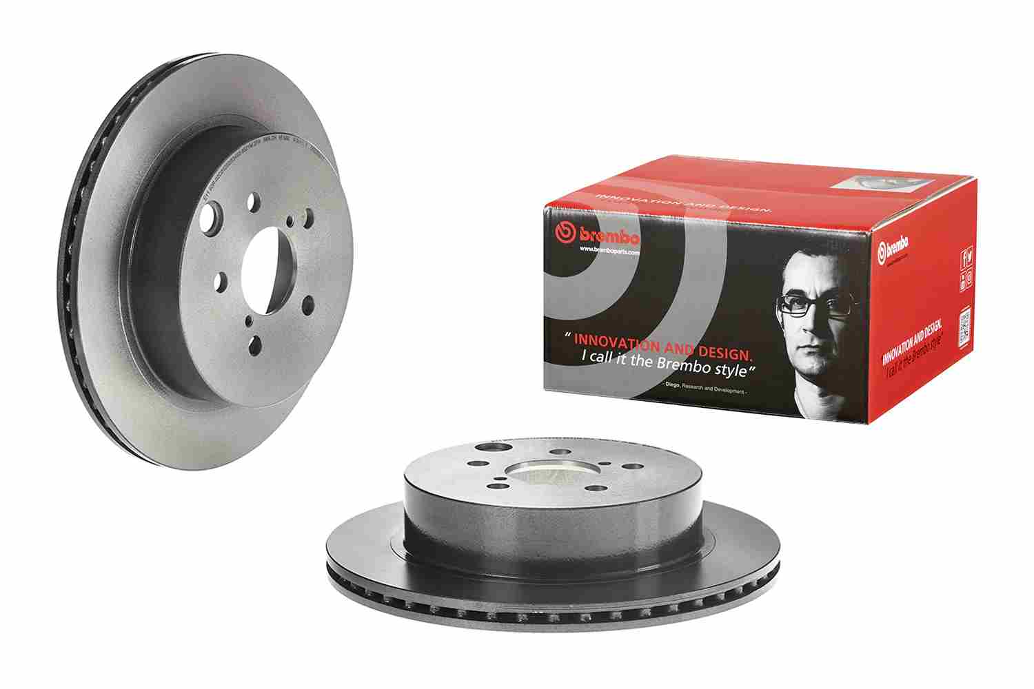 A.B.S. 09.E098.11 BREMBO COATED DISC LINE Bremsscheibe