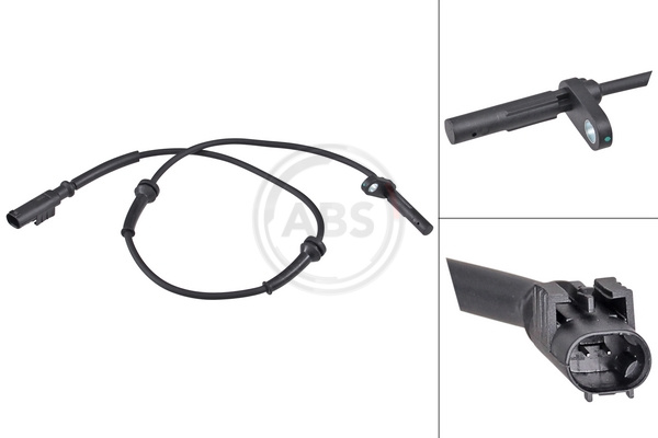 A.B.S. 30805 Sensor, wheel speed for LADA