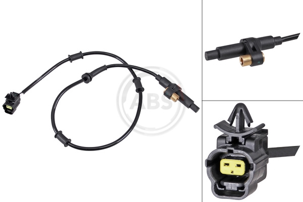 A.B.S. 31610 Sensor, wheel speed for CHEVROLET DAEWOO