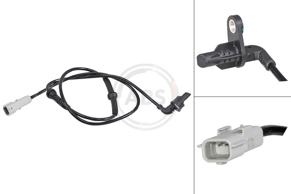 A.B.S. 31869 Sensor, wheel speed for DACIA RENAULT