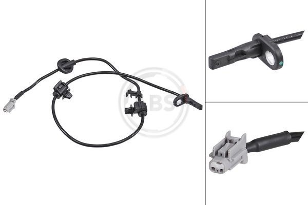 ATE 24.0711-6282.3 Sensor, ABS