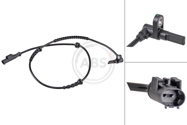 ATE 24.0711-5495.3 Sensor, ABS