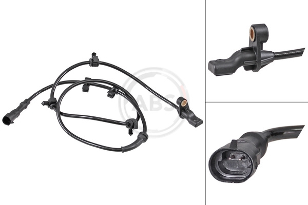 A.B.S. 32117 Sensor, wheel speed for CHRYSLER