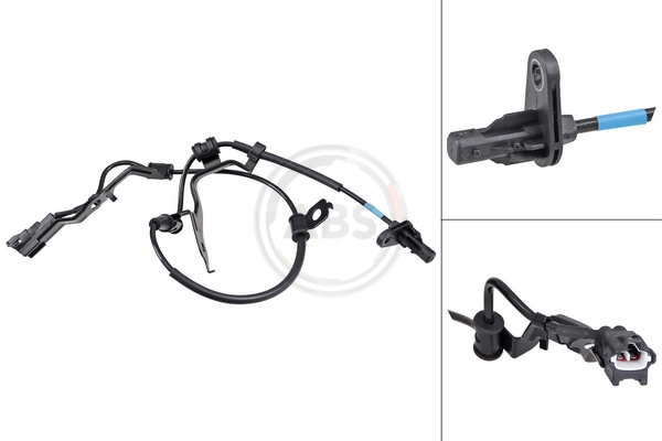 ATE 24.0711-1367.1 Sensor, ABS