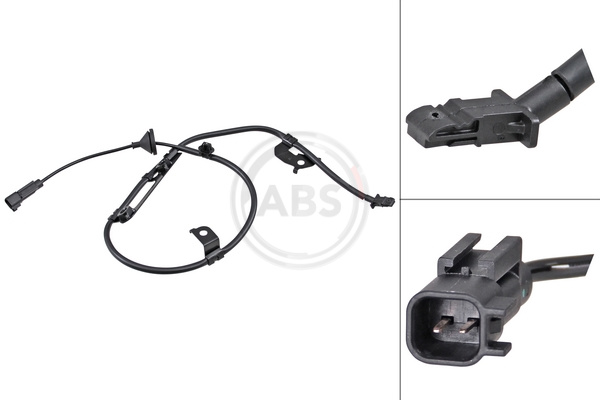 A.B.S. 32204 Sensor, wheel speed for MITSUBISHI