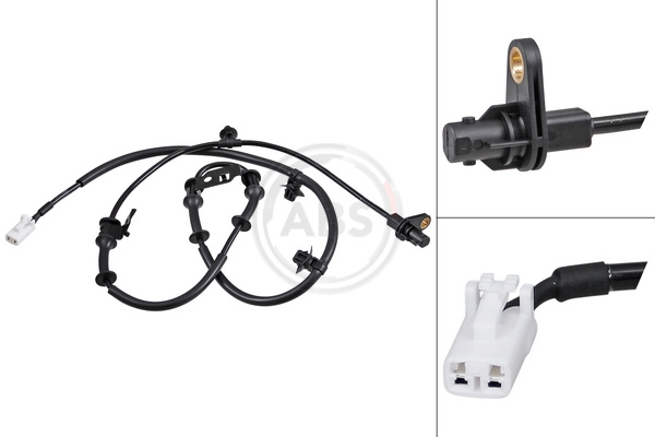 A.B.S. 32233 Sensor, wheel speed for HYUNDAI