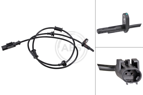 A.B.S. 32250 Sensor, wheel speed for CITROËN FIAT OPEL PEUGEOT VAUXHALL