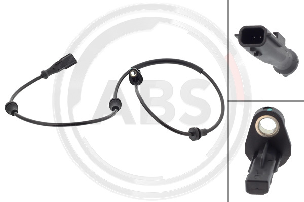 A.B.S. 33056 Sensor, wheel speed for RENAULT