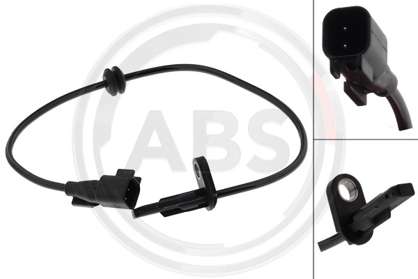 A.B.S. 33057 Sensor, wheel speed for FORD