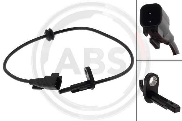 A.B.S. 33061 Sensor, wheel speed for FORD