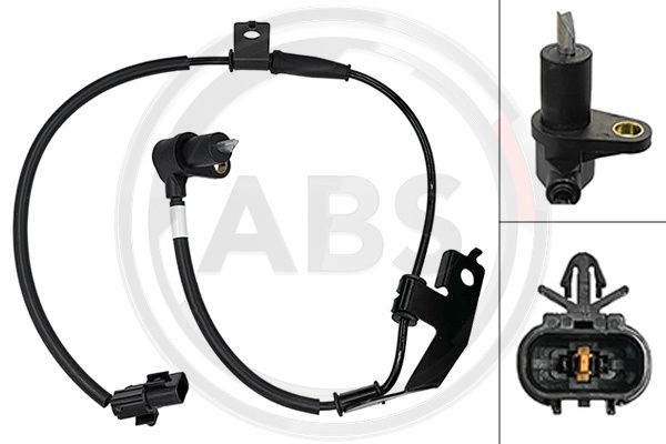 A.B.S. 33138 Sensor, wheel speed for HYUNDAI