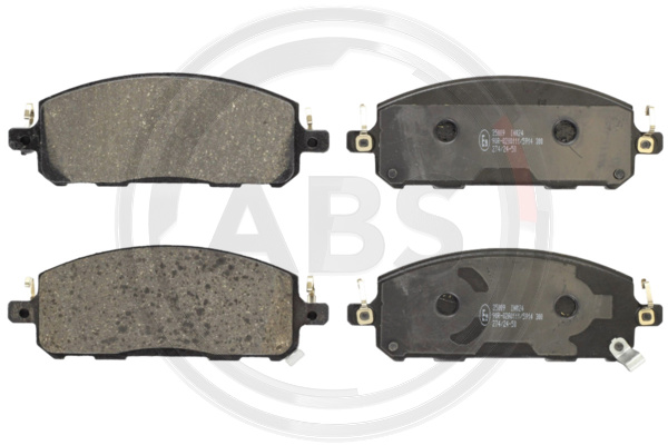 A.B.S. 35009 Bremsbelagsatz, Scheibenbremse