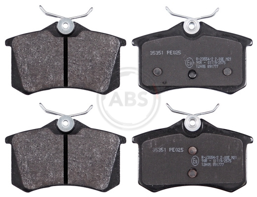 A.B.S. 35351 Bremsbelagsatz, Scheibenbremse