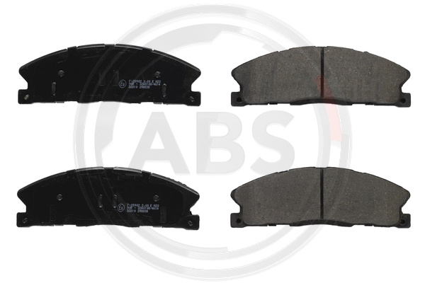 A.B.S. 35353 Bremsbelagsatz, Scheibenbremse