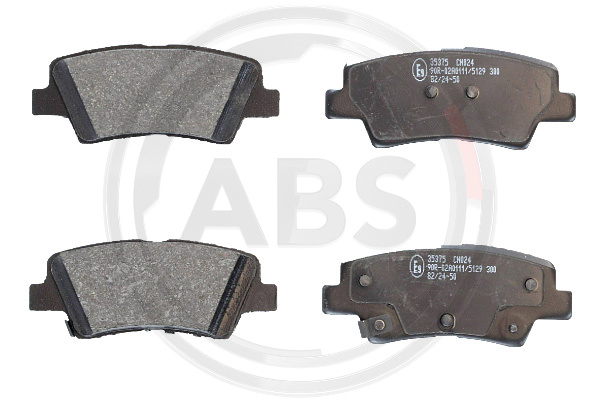 A.B.S. 35375 Bremsbelagsatz, Scheibenbremse