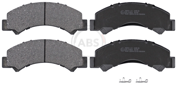 A.B.S. 35379 Bremsbelagsatz, Scheibenbremse