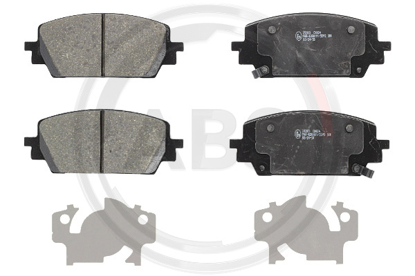 A.B.S. 35383 Bremsbelagsatz, Scheibenbremse