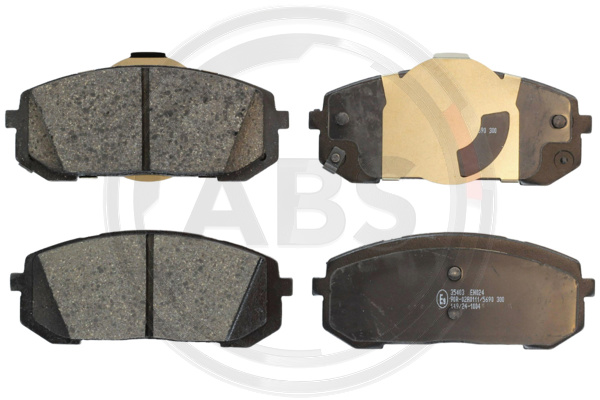 A.B.S. 35403 Bremsbelagsatz, Scheibenbremse