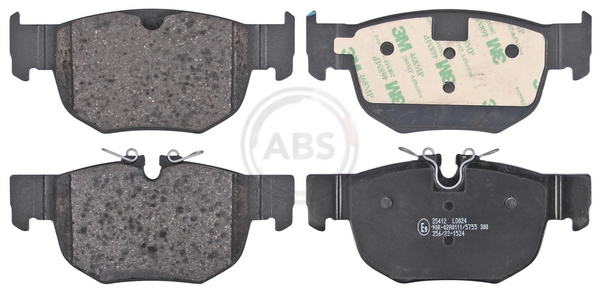 A.B.S. 35412 Bremsbelagsatz, Scheibenbremse