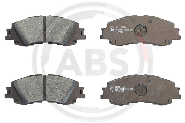 A.B.S. 35423 Bremsbelagsatz, Scheibenbremse