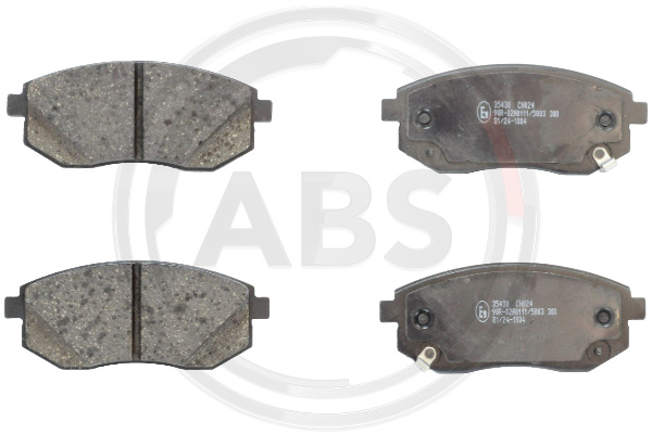 A.B.S. 35430 Bremsbelagsatz, Scheibenbremse