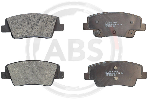 A.B.S. 35439 Bremsbelagsatz, Scheibenbremse
